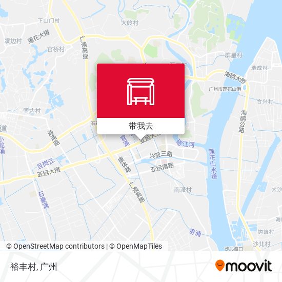 裕丰村地图