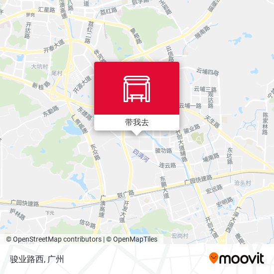 骏业路西地图