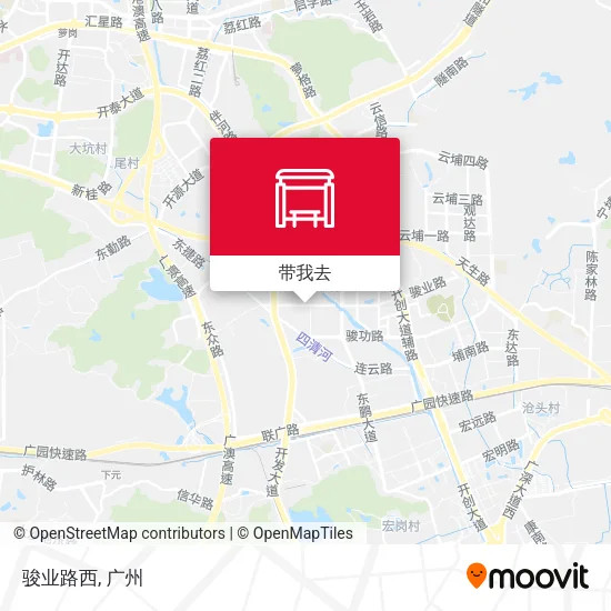 骏业路西地图