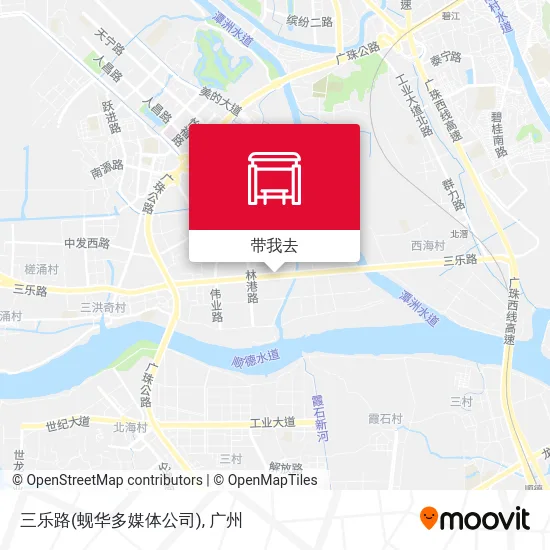 三乐路(蚬华多媒体公司)地图