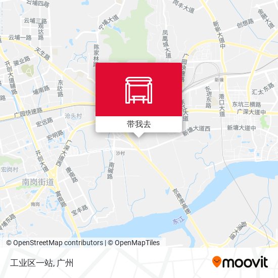 工业区一站地图