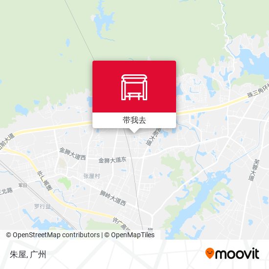 朱屋地图