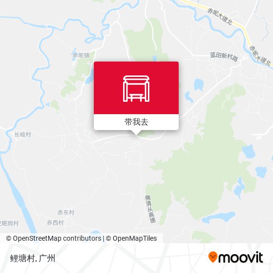 鲤塘村地图