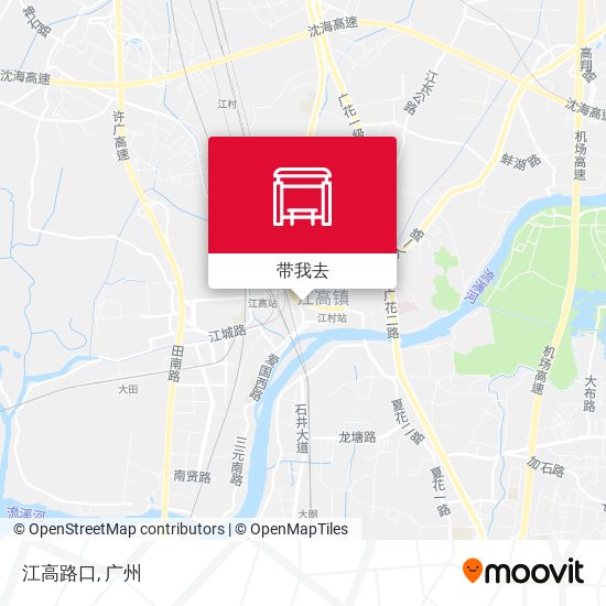 江高路口地图