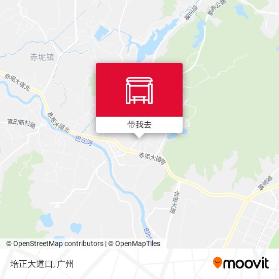 培正大道口地图