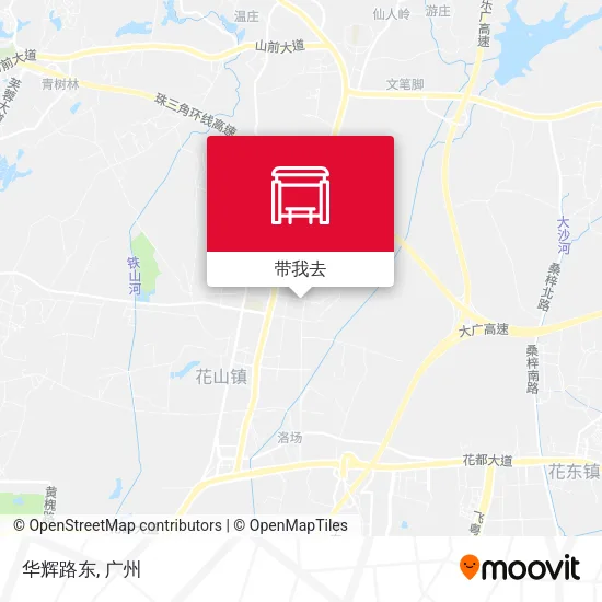 华辉路东地图