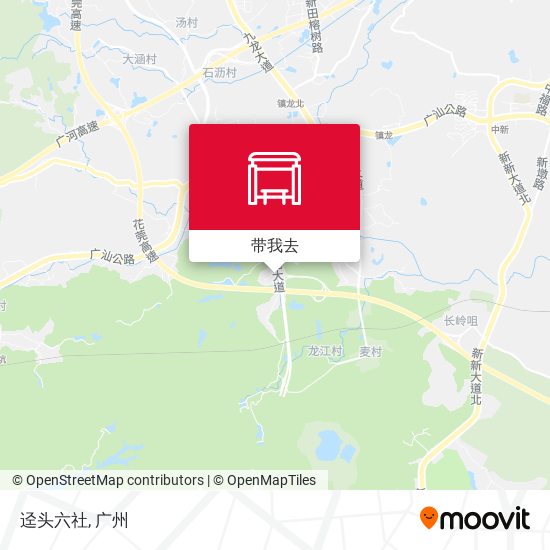 迳头六社地图