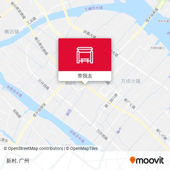 新村地图