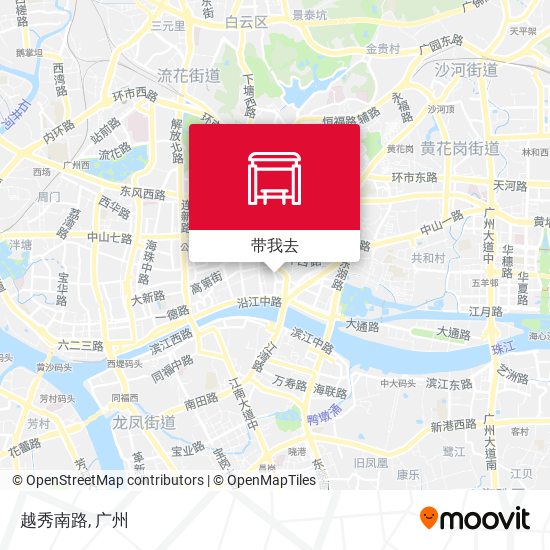 越秀南路地图