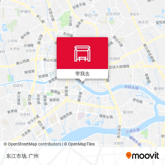 东江市场地图
