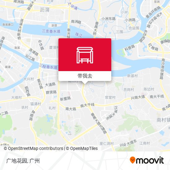 广地花园地图