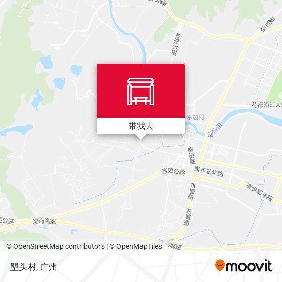 塱头村地图