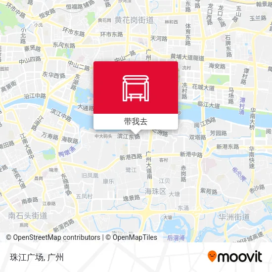 珠江广场地图