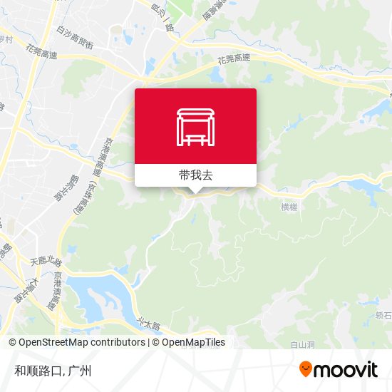 和顺路口地图