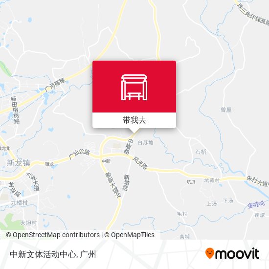 中新文体活动中心地图