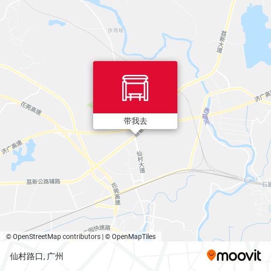 仙村路口地图