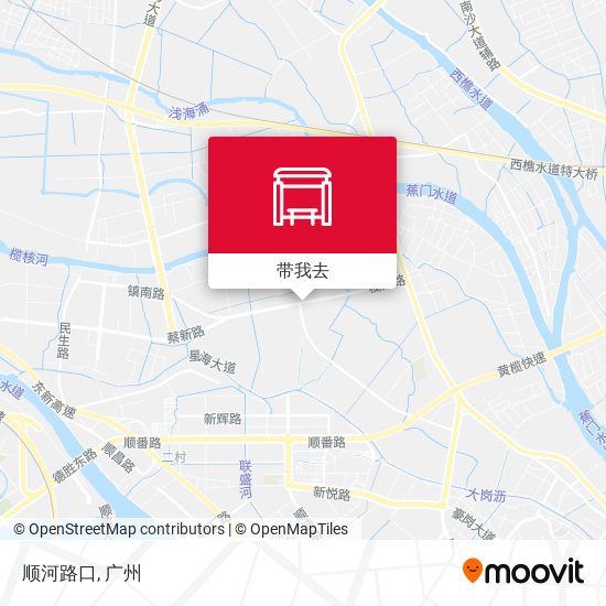 顺河路口地图
