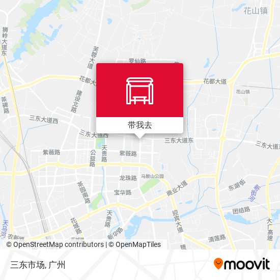 三东市场地图