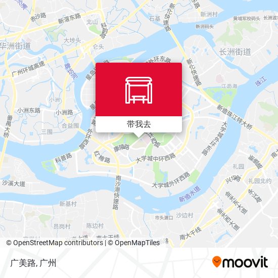 广美路地图