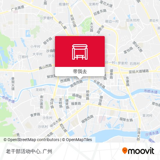 老干部活动中心地图