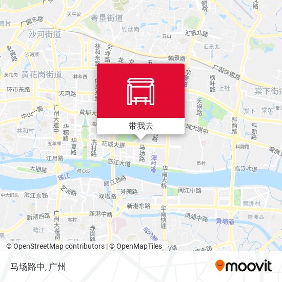 马场路中地图