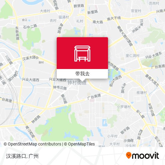 汉溪路口地图