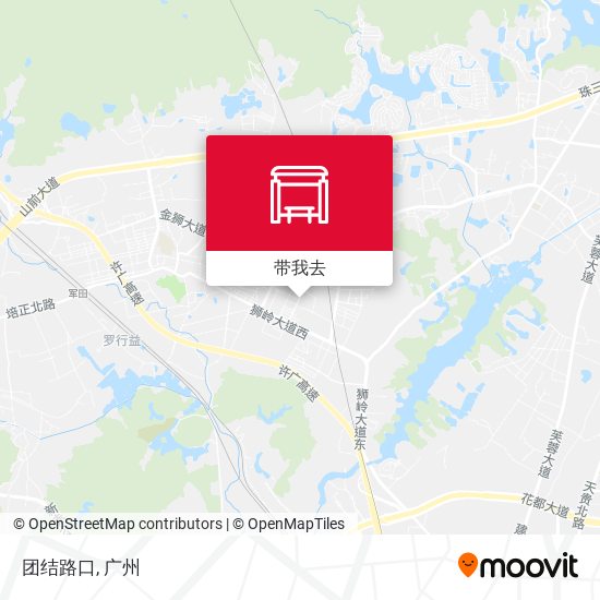 团结路口地图