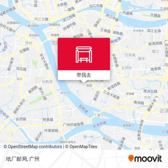 纸厂邮局地图