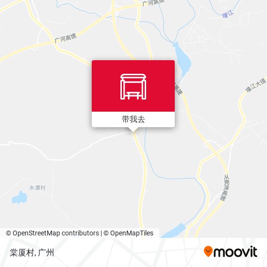 棠厦村地图