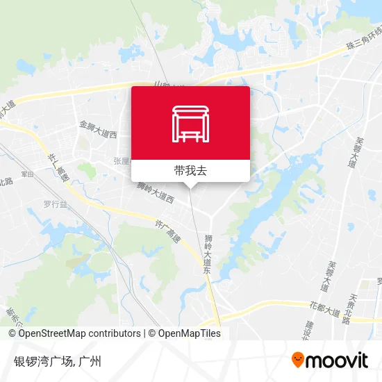 银锣湾广场地图