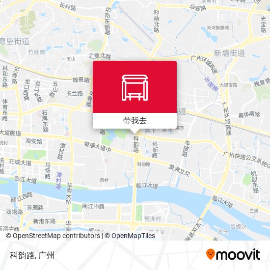 科韵路地图