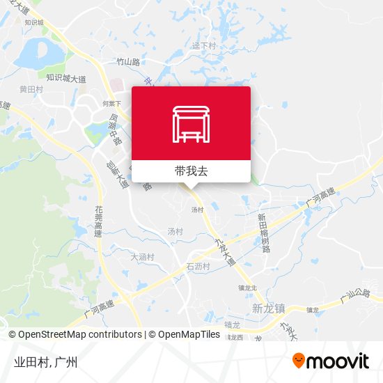 业田村地图