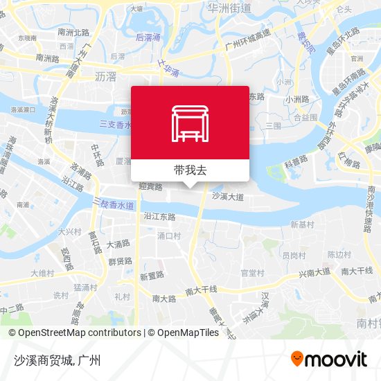 沙溪商贸城地图