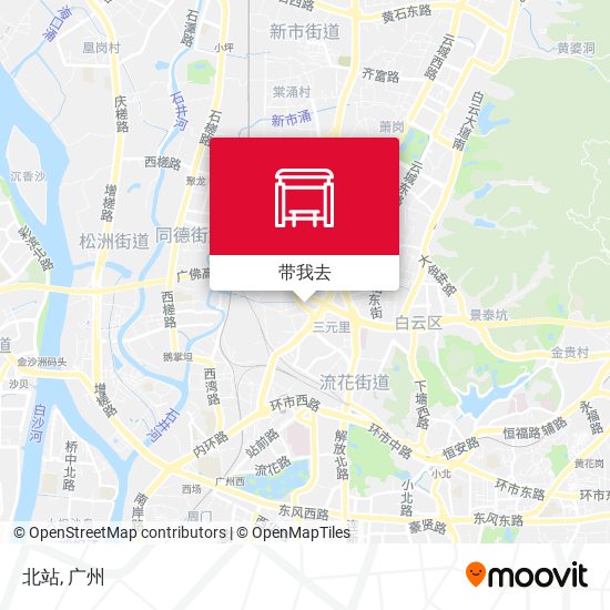 北站地图