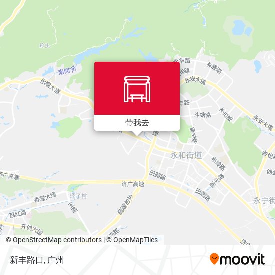 新丰路口地图