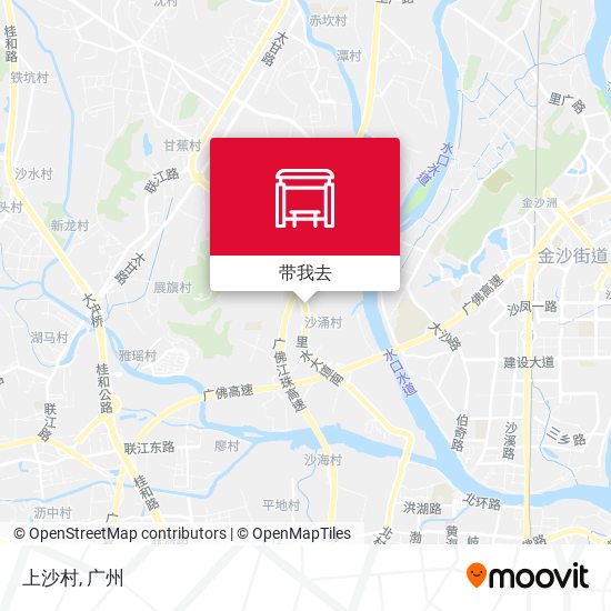 上沙村地图