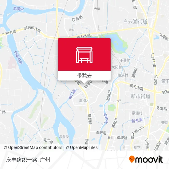 庆丰纺织一路地图