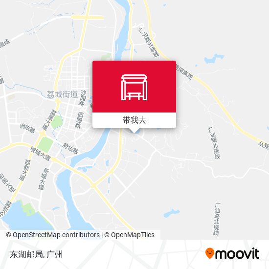 东湖邮局地图