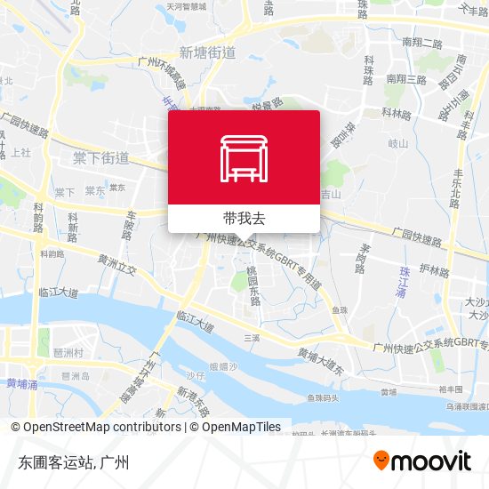 东圃客运站地图
