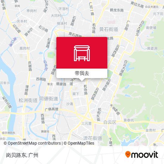 岗贝路东地图