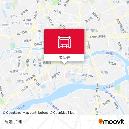 陈涌地图