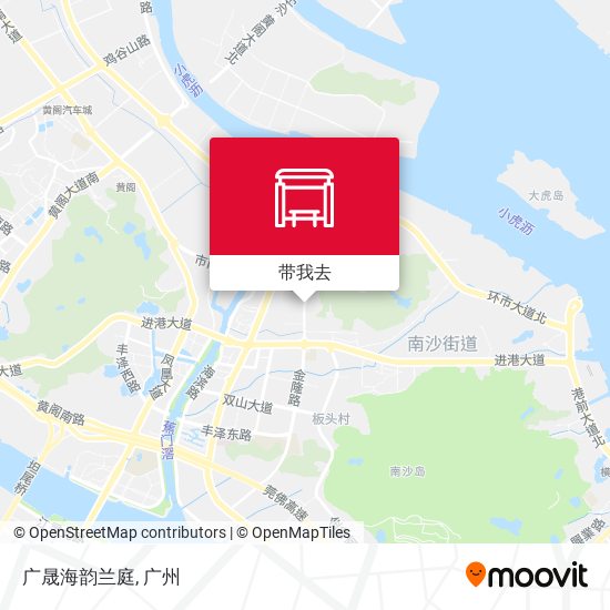 广晟海韵兰庭地图