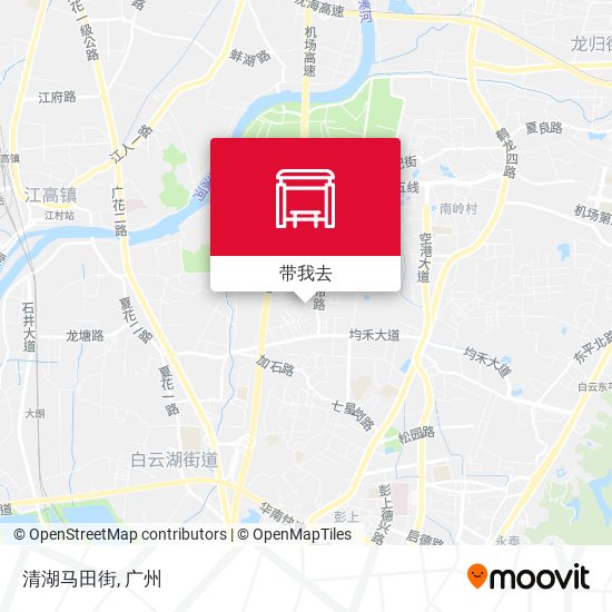 清湖马田街地图