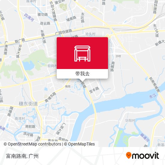 富南路南地图
