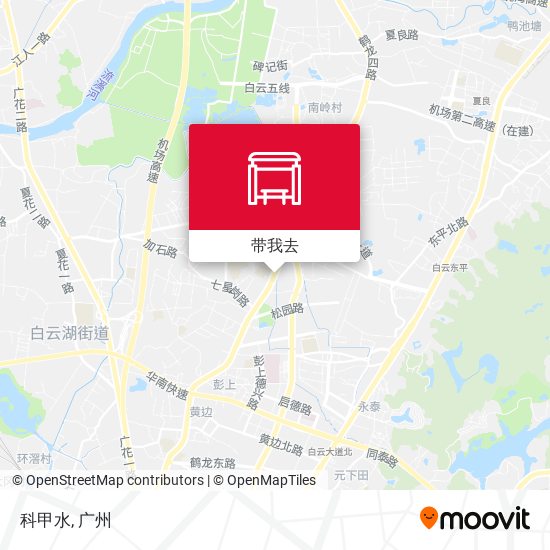 科甲水地图