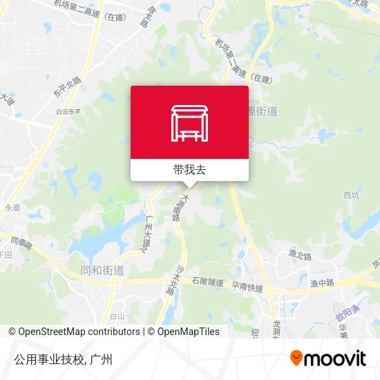公用事业技校地图