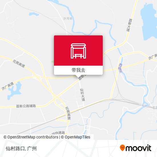 仙村路口地图