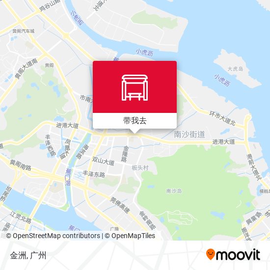 金洲地图