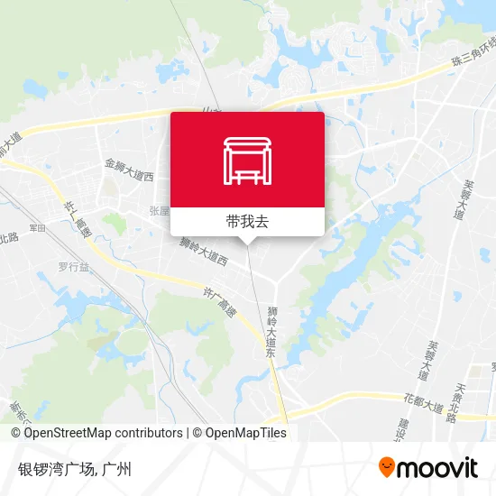 银锣湾广场地图