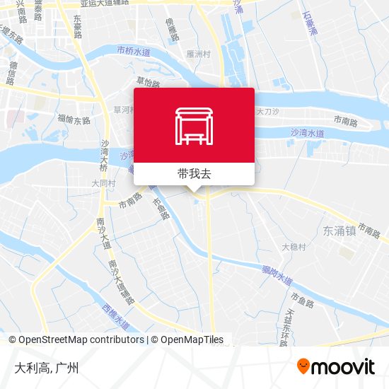 大利高地图